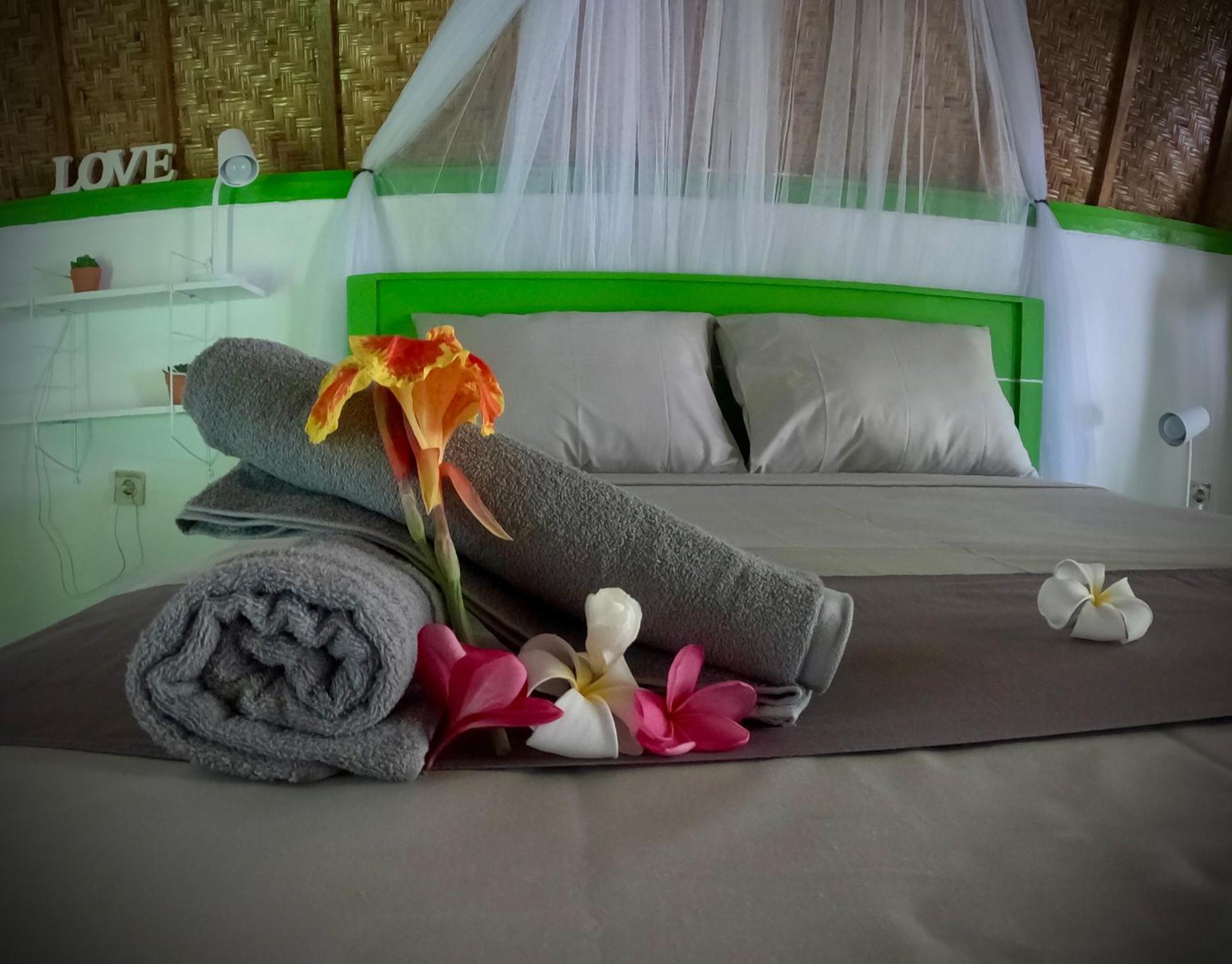 Kaktus Bungalow 1 Gili Air Ngoại thất bức ảnh