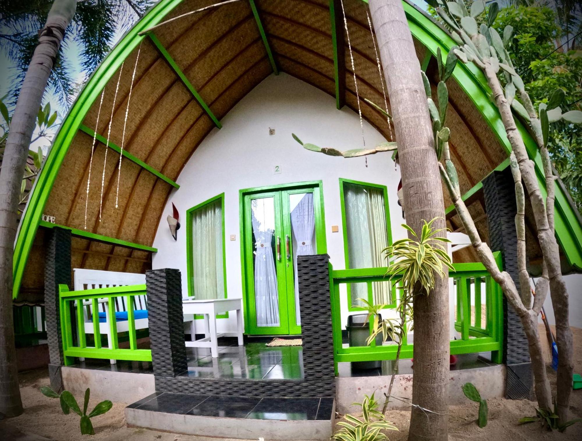 Kaktus Bungalow 1 Gili Air Ngoại thất bức ảnh